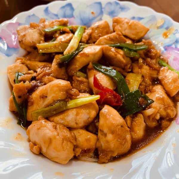 蔥爆雞柳：lisa 一起做