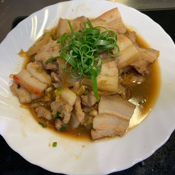 醬燒豬肉片(便當菜)：nanaho 一起做