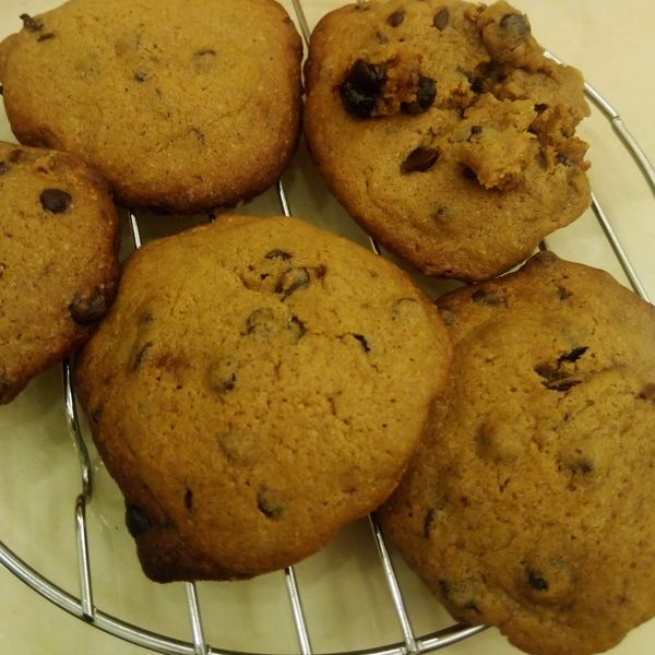 美式巧克力豆軟餅乾：Agnes Li 一起做