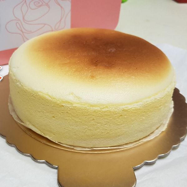 輕乳酪蛋糕7"：菲媽 一起做