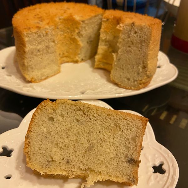 超好吃蜂蜜香蕉戚風 (低熱量) : SS一起做