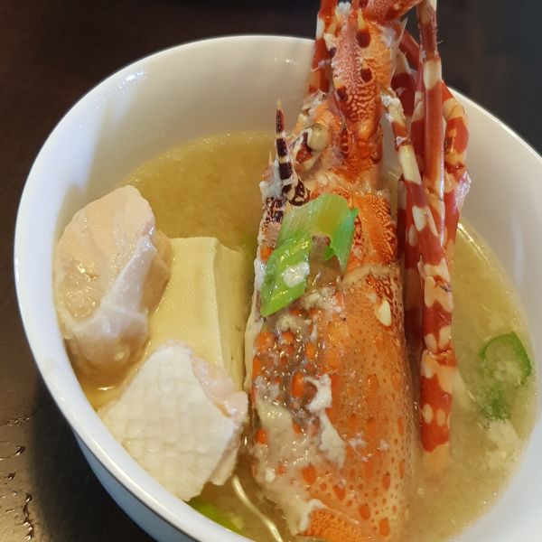龍蝦味噌湯+龍蝦處理 : Hsiu Mei Chang一起做