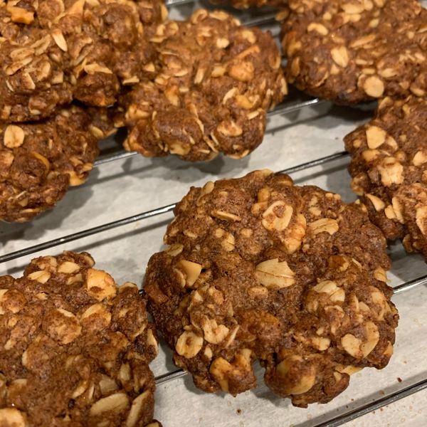 燕麥核桃巧克力豆餅乾 : Child3Ish一起做