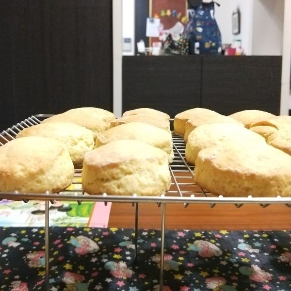 優格司康 : 陳惠玲一起做