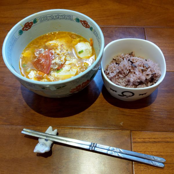 【極簡】蕃茄肉醬蛋花湯 @辣味肉醬罐頭:林昱吟 一起做