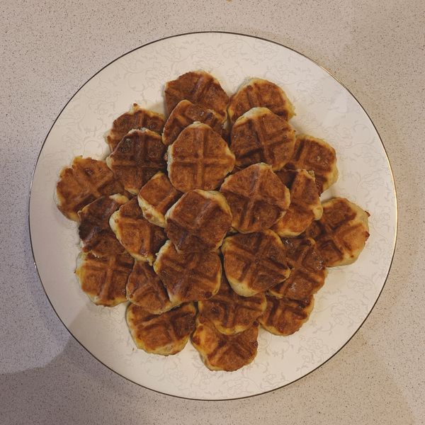 外酥內軟「一口鬆餅/美口鬆餅」電影院甜點 : ᴴˢᴵᴺ一起做