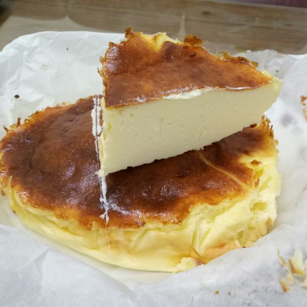 氣炸鍋@巴斯克乳酪蛋糕 成功率100% : 米貓一起做