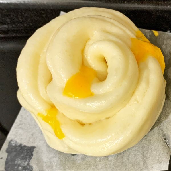 起司黑糖玫瑰花饅頭 : Mia Young一起做