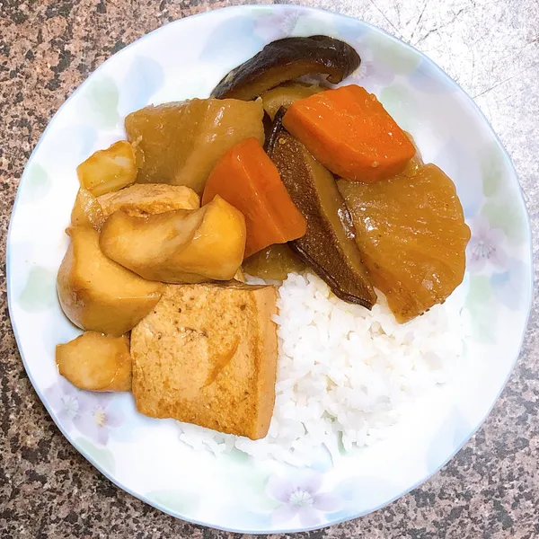 香菇滷菜頭-鮮甜美味：peipeimei 一起做