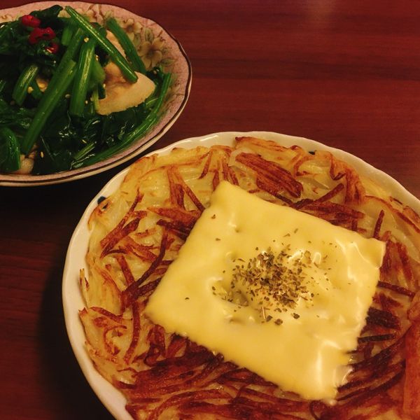 原味馬鈴薯絲餅 : Miya Lin一起做