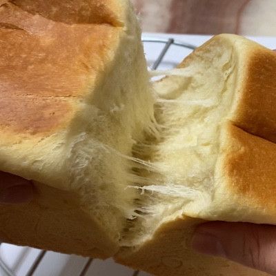 超級牽絲手揉牛奶吐司 : Summer Yang一起做