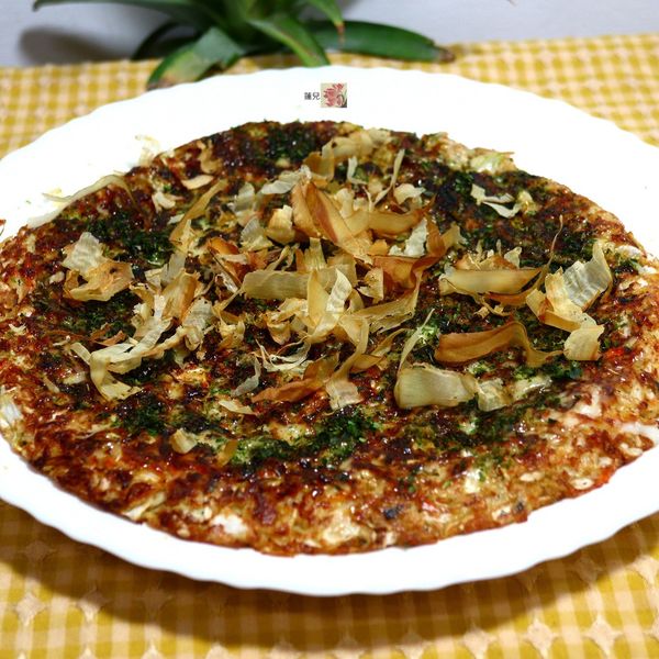 高麗菜大阪燒：陸蓮兒 一起做