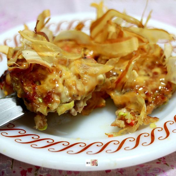 高麗菜大阪燒：陸蓮兒 一起做