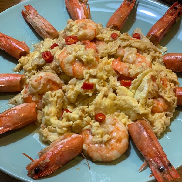 滑蛋蝦仁 : JMun一起做