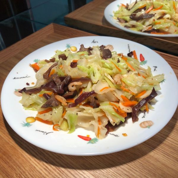 #14 蝦米炒高麗菜 : Becky Chen一起做