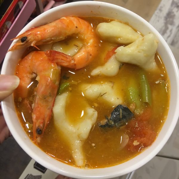 阿嬤的料理 罐頭魚麵疙瘩 : 廖雪菱一起做