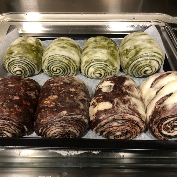 層層分明的-大理石千層饅頭 : 二馬太太一起做