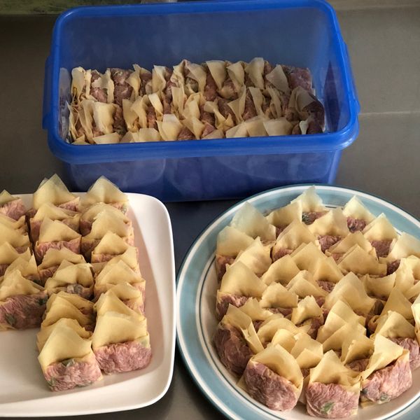 千張餛飩（低醣）：Wendy  一起做