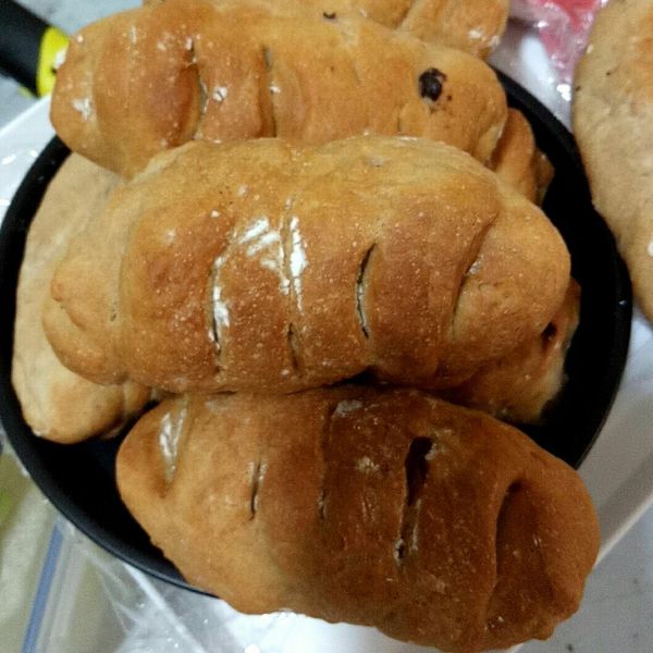 蔓越莓小麵包 : 米貓一起做