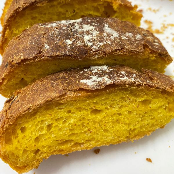 免揉南瓜麵包 : 黃婕妤一起做