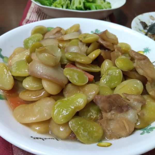 皇帝豆燒肉:Ench Lu 一起做