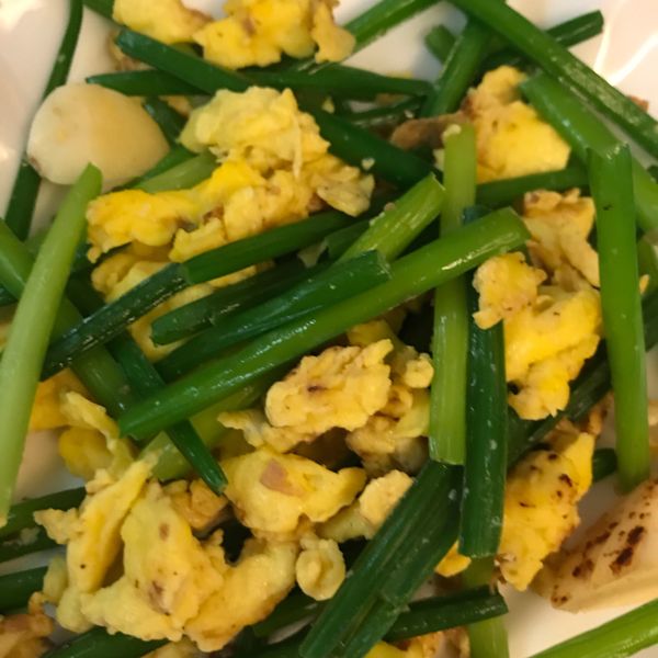 Mimima❤️韭菜花炒蛋 : Monica一起做