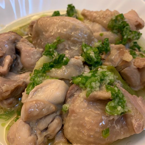 蔥油嫩雞【電鍋版】 : 曼曼玩味一起做