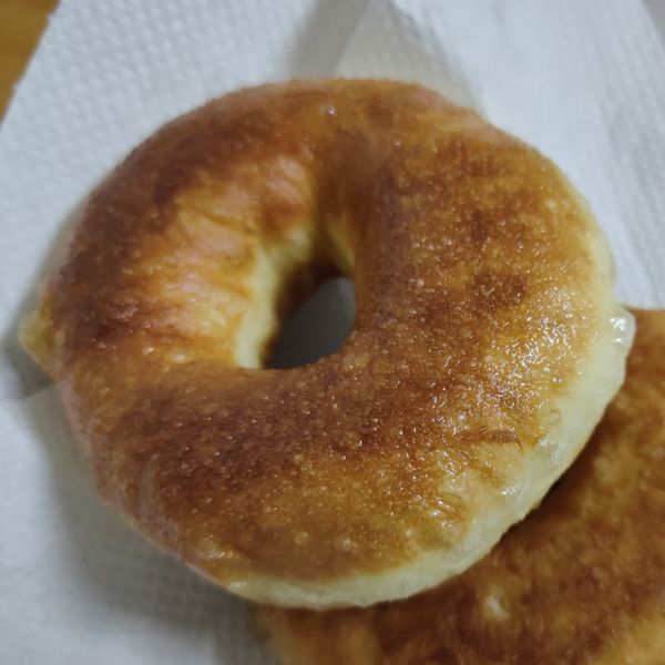 古早味甜甜圈 : 芒果芒果一起做