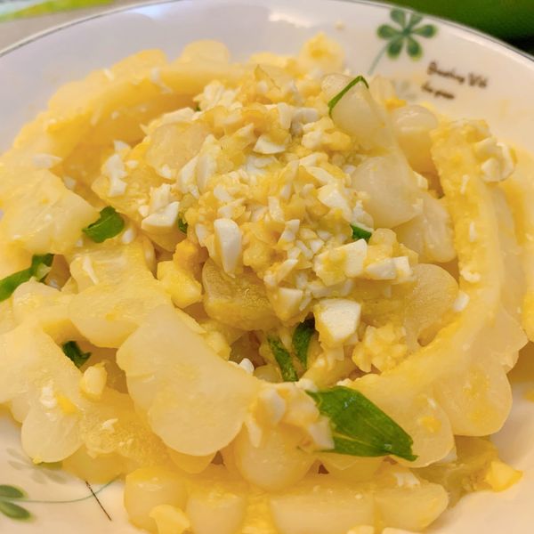 家常菜~鹹蛋苦瓜 : 曼曼玩味一起做