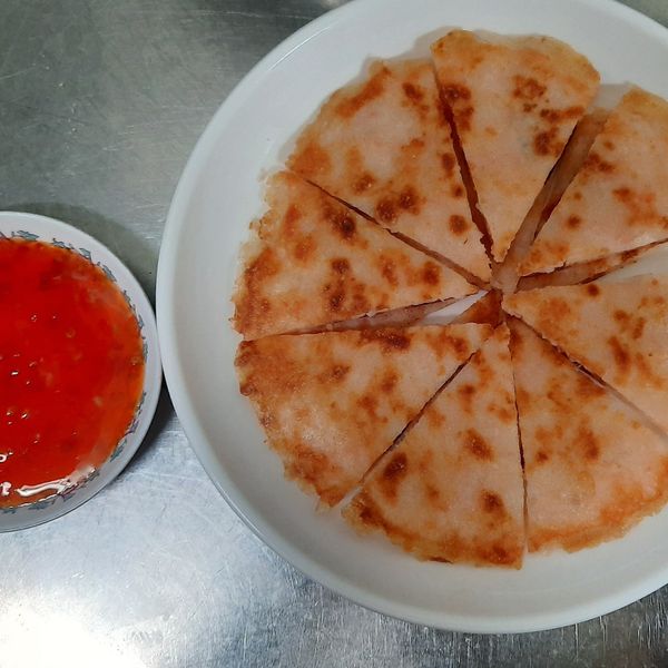 新手變大廚之蛋餅皮月亮蝦餅：Cheng Joanne 一起做