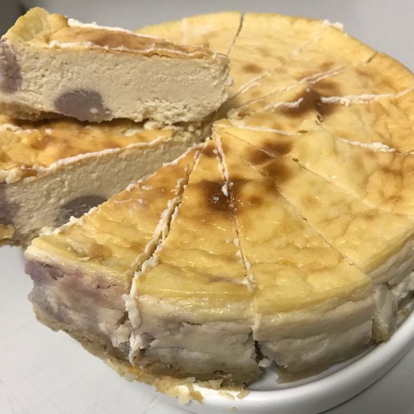 紫薯地瓜雙雄起司蛋糕 吃到天然素材的美味 : yi一起做