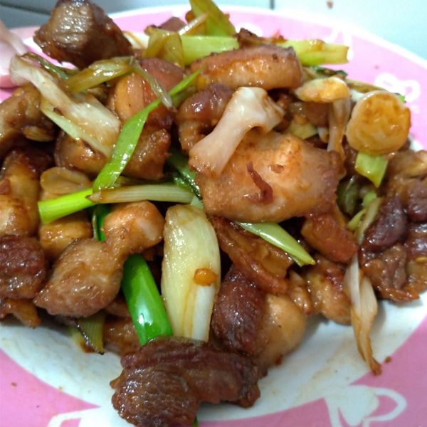 家常炒五花肉 : Erin Taso一起做