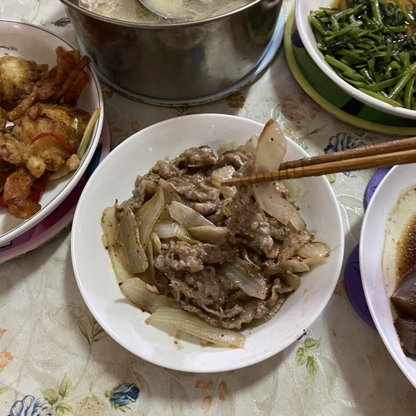 黑胡椒牛肉片 : 吳欣恬一起做