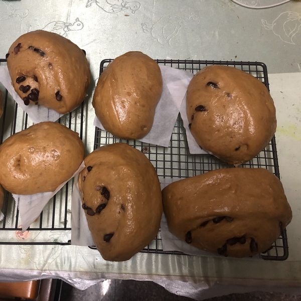 黑糖紅豆饅頭：彭筱筑 一起做