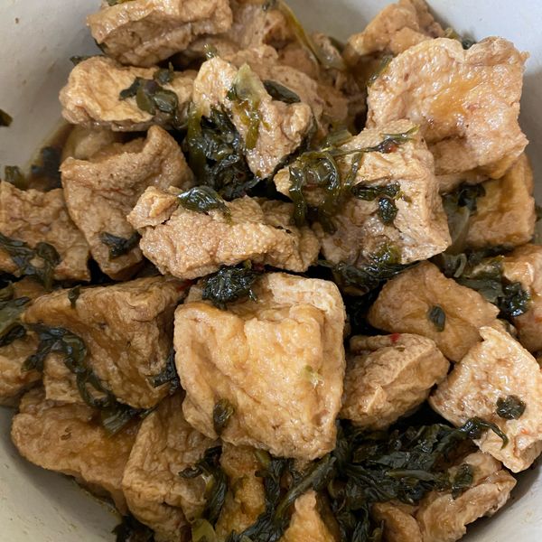 日曬酸菜豆腐：L.C. 一起做