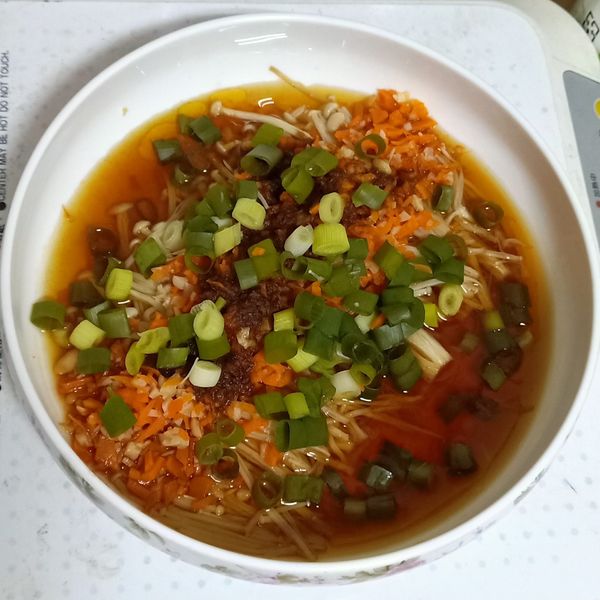 蒸金針菇 : 吳樂樂一起做