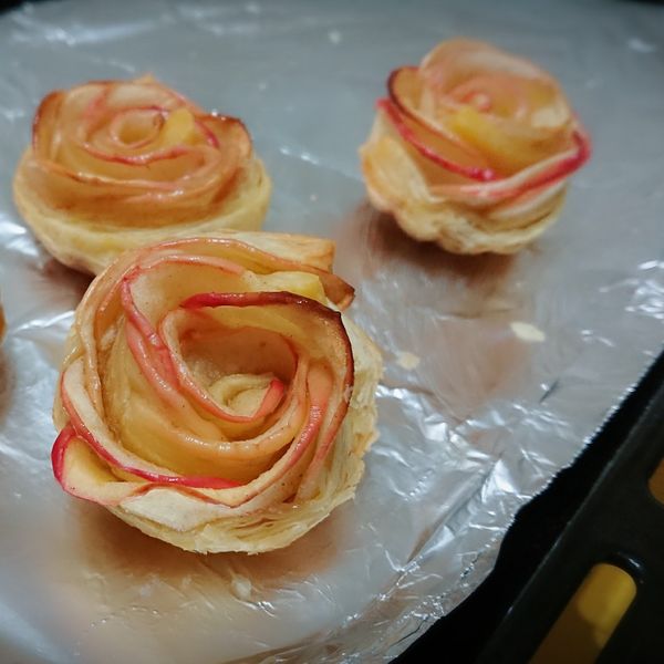 動手做❤️起酥玫瑰蘋果派 : Wan-jyun Jiang一起做