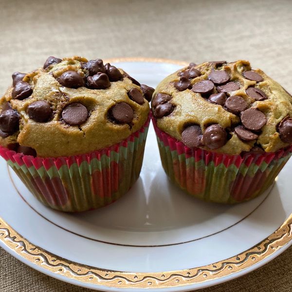 (零技巧)抹茶紅豆瑪芬蛋糕:Monique 一起做