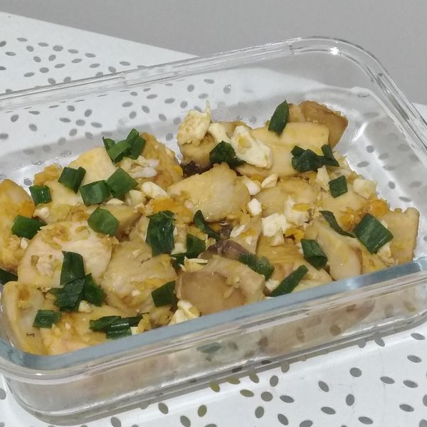 金沙杏鮑菇：Huang Cyun Hao 一起做