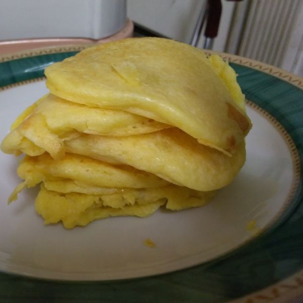 寶寶地瓜鬆餅（適蛋奶不過敏者）：葉子 一起做