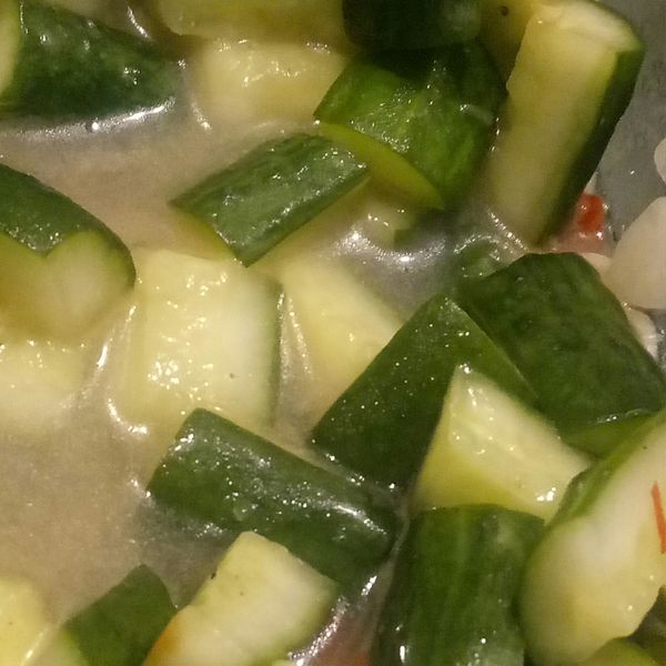 醃小黃瓜：Q 一起做