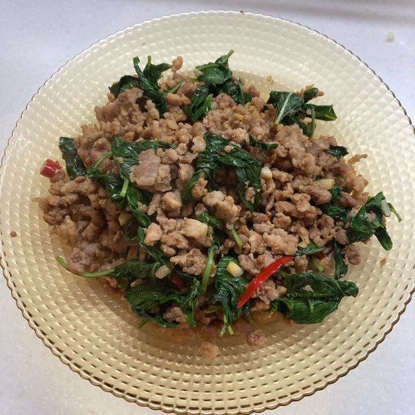 超下飯打拋豬肉 : 鳥初學者廚房一起做