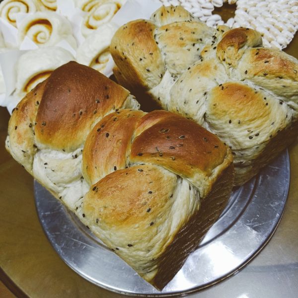 芝麻乳酪吐司：ijac 一起做