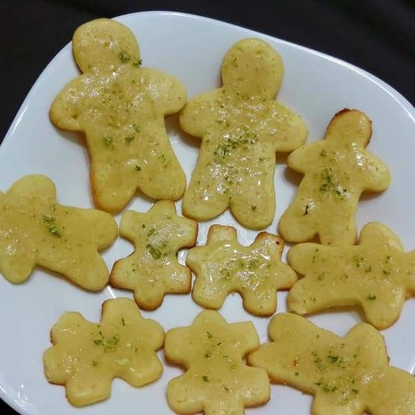 酸酸甜甜檸檬糖霜餅乾💕：yvonne 一起做