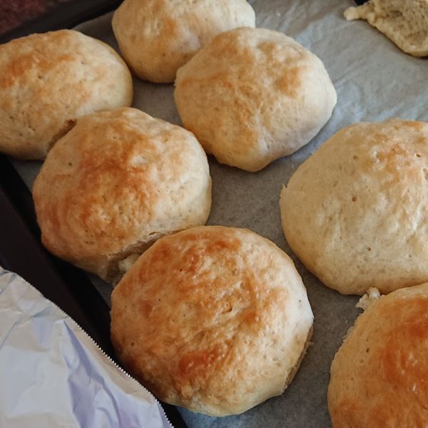 寶寶豆漿小餐包（低糖無奶油） : 想想馬彌一起做