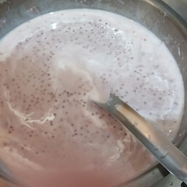 椰汁芋泥西米露 : Suting Lin一起做