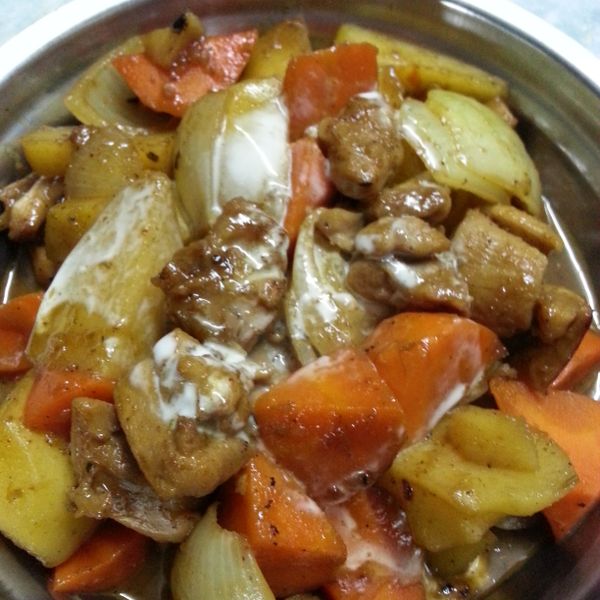 椰汁綠咖哩雞。by克莉絲塔 : Jenles一起做