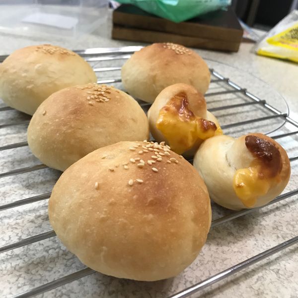 牛奶餐包(湯種法):Ru Tsai 一起做