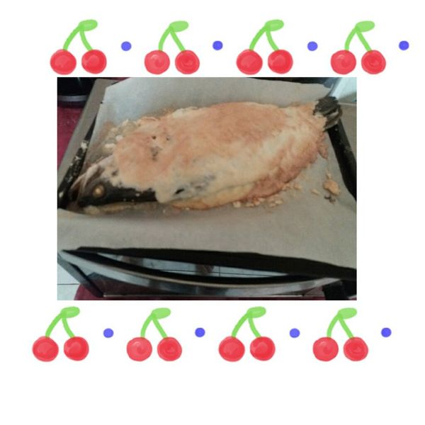 鹽焗黑鯧：銘麒媽媽 一起做