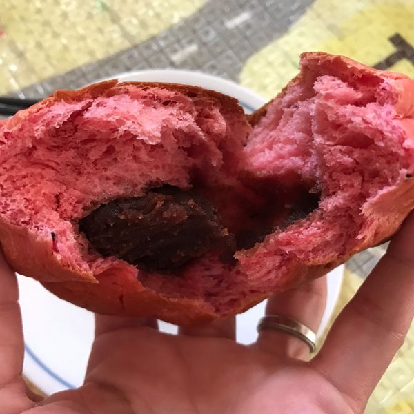 紅龍果麵包：珊老仟&妘的專屬廚娘 一起做